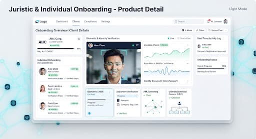 Digital Onboarding Interface